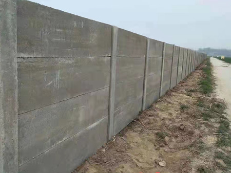 泰安围墙工程案例